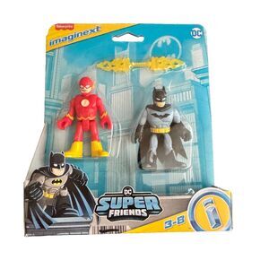 Imaginext DC‎ Super Friends The Flash & Batman New In Box